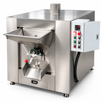 Machine à torréfier les cacahuètes électriques, équipement industriel de torréfaction d'arachides pour les usines alimentaires