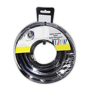 Avvolgitubo tubolare H05VV-F 3G 1,00 mm nero, 15 m, ideale per uso domestico e professionale in giardinaggio e - Product Image 1