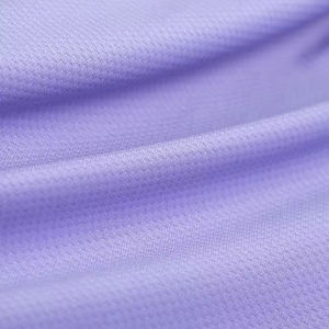 T-shirt en maille extensible à motif écailles de poisson, séchage rapide, tissu jacquard léger et respirant pour le sport - Product Image 2