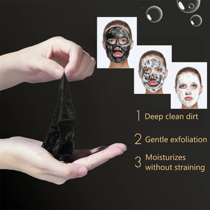 Maschera Viso Nera al Carbone di Bambù Private Label, Purificante Profonda e Idratante - Product Image 5