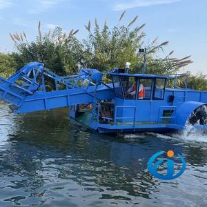 Neuer Jin ZhaoXin Automatischer Wasserhyazinthen-Ernter mit Getriebemotor 24-105 PS Multifunktionale Effiziente Wasserernte - Product Image 4