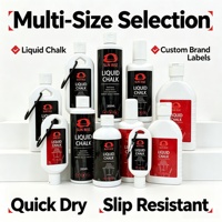 Craie liquide personnalisable 50ml, 100ml, 200ml pour usage quotidien, yoga, salle de sport, escalade, haltérophilie
