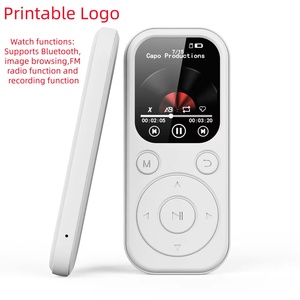 Reproductor MP3 con Pantalla IPS HD de 2.0 Pulgadas, Radio BT, Grabadora de Libros Electrónicos, Compatible con Tarjeta TF de 128 GB, Reproductor de Música Portátil, Directo de Fábrica - Product Image 1