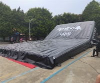 Tapis gonflable de saut à air personnalisé, pour sport extrême, BMX, FMX, ski, fraise freestyle, rampe, chargement rapide
