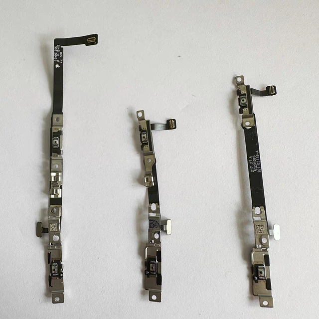 Mobile Phone on OFF Power Volume Button Switch Side Key Flex Cable for iPhone 17 Pro Max Replacement