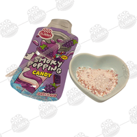 Saveur fruitée Funny Smoky Popping Candy Fizzy Jumping Powder Candy Rock Popping Candy Powder