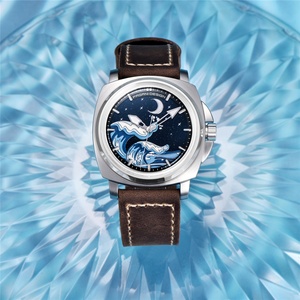 Nouvelle montre de sport mécanique pour homme PAGANI Design 43MM, luxe, acier inoxydable, verre saphir, mouvement automatique NH35, 100M - Product Image 4