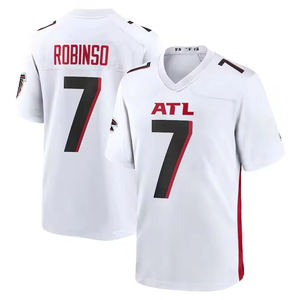 Maglia Personalizzata di Alta Qualità Stile Atlanta Falcons per Football Americano, Cucita # 1 # 2 # 7 # 8 # Divisa Sportiva in Poliestere con Numero e Nome Personalizzabili - Product Image 4