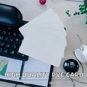 Factory Manufacturing RTS Hot Sale High Quality Printable White PVC Blank Business <b>Card</b> Film Inkjet ID <b>Card</b> NFC Technology - Product Image 2