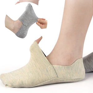 No Show Chaussettes Mocassins antidérapants Sneaker Flats Bateau <span class=keywords><strong>Chaussure</strong></span> Invisible Low Cut Liner Chaussettes en coton pour hommes et femmes - Product Image 2