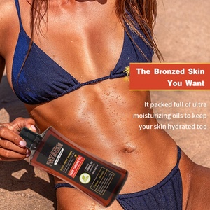 Etiqueta privada Belleza Cuidado DE LA PIEL OEM Orgánico Verano Exterior Hidratante Protector solar Bronceado Loción bronceadora Aceite Acelerador de bronceado - Product Image 2