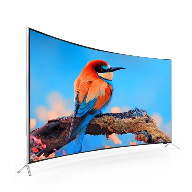 Télévision 55 65 75 85 pouces 4k HD smart tv tv led incurvée antidéflagrante