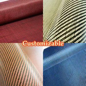 Composites <span class=keywords><strong>Kevlar</strong></span> Carbone Aramide <span class=keywords><strong>Tissu</strong></span> Hybride Fibre de Carbone <span class=keywords><strong>Tissu</strong></span> Mixte 3k - Product Image 4