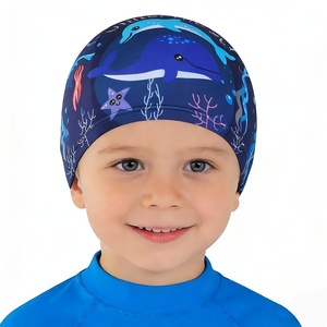 <span class=keywords><strong>Gorro</strong></span> de Natación para Niños, <span class=keywords><strong>Gorro</strong></span> de Natación de Secado Rápido de Alta Elasticidad, Juego Individual para Niños para Jugar en la <span class=keywords><strong>Piscina</strong></span> - Product Image 1