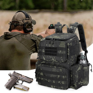 Tactical Backpack Camouflage 36-56L MOLLE System Outdoor Hiking Camping Gear Unisex Softback Backpack - Product Image 1
