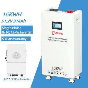 Sistema Fotovoltaico Completo para Hogar Aislado <span class=keywords><strong>de</strong></span> la Red, Precio Mayorista, 8/10kW, Inversor Monofásico <span class=keywords><strong>de</strong></span> Silicio Monocristalino, Batería Lifepo4 <span class=keywords><strong>de</strong></span> 51.2v - Product Image 1