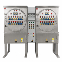 Armoire de distribution sous pression antidéflagrante IP66, coffret électrique à pression positive pour l'industrie pétrochimique