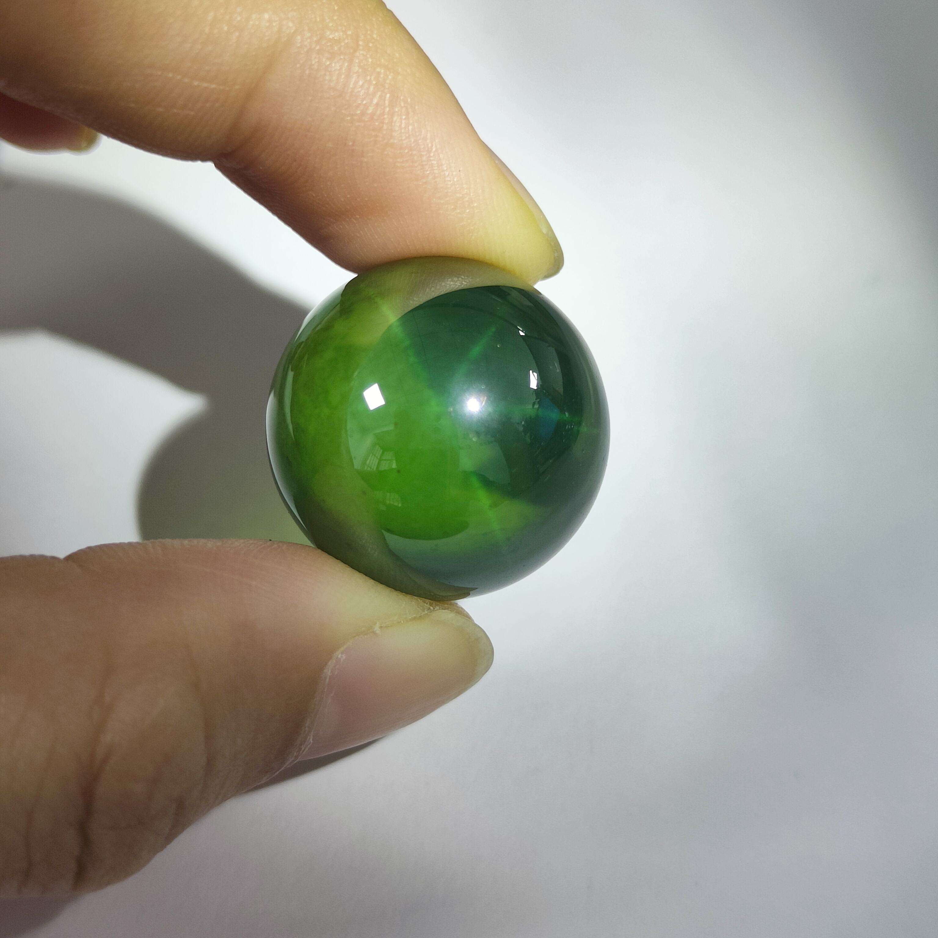 สีเขียว