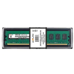 ICOOOLAX 도매 고성능 메모리 램 DDR2 2GB 667/800 MHZ 램 데스크탑 Longdimm