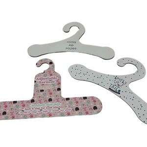 Cintre d'emballage pour vêtements en papier recyclé rose imprimé sur mesure pour chien, <span class=keywords><strong>chat</strong></span>, animal <span class=keywords><strong>de</strong></span> compagnie - Product Image 3