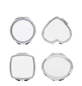 Millantech 12PCS/Lot Different Shapes Metal Sublimation Photo Printing Pocket Mirror Smart Mirrors Blanks