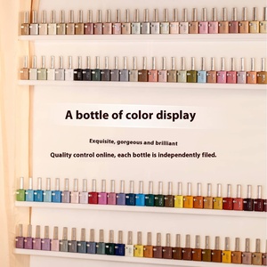 Uboli Gull Boli 128 Color Nail Polish Glue Set Dare to Play Large <span class=keywords><strong>Beauty</strong></span> Fair Nueva llegada LED Lámpara Fuente Botella Embalaje - Product Image 2