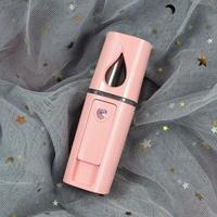 Mini vaporisateur facial portable Atomisation Extensions de cils avec miroir et réservoir d'eau visuel de 20 ml