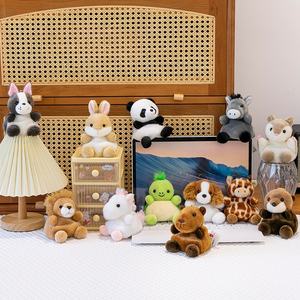 Marionnette à main lapin en peluche super douce sac de sable parfumé compagnon de bureau meilleur <span class=keywords><strong>ami</strong></span> cadeau maille voiture tableau de bord ornement porte-clés pendentif - Product Image 4