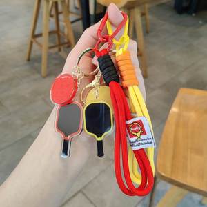 Pendentif créatif en forme de raquette de pickleball, porte-clés, cadeau, modèle 856 pour hommes et femmes - Product Image 2