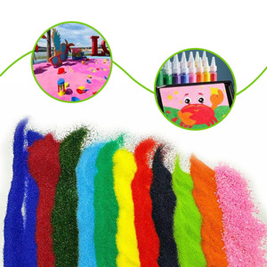 Sabbia rosa per intrattenimento bambini 20-40 mesh, sabbia colorata fai da te per <span class=keywords><strong>pittura</strong></span> con la sabbia 80-120 mesh, sabbia fine per sinterizzazione - Product Image 1