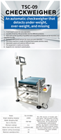 Machine de pesage et de contrôle automatique industrielle chinoise pour convoyeur alimentaire, pour boîtes lourdes, cartons, sacs et caisses, avec éjecteur à rouleaux - Prix