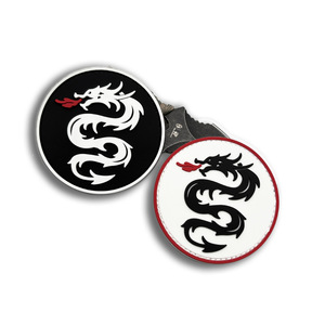 Parche de PVC con diseño de serpiente y dragón que brilla en la oscuridad, con gancho y bucle para mochila, sombrero, bolso, decoración DIY, insignia del año de la serpiente del zodíaco chino - Product Image 5