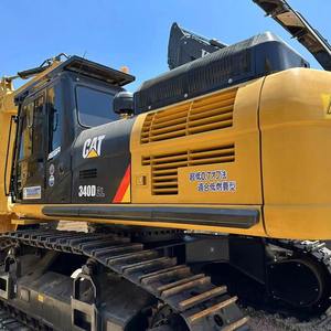 Excavadora CAT340D2L 40ton usada para componentes clave de construcción de ingeniería, incluido el precio del rodamiento del engranaje del motor de la bomba - Product Image 1