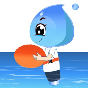 Flotador de Natación Langzi F801 Naranja de PVC de 50 mm de Grosor con Doble Cámara de Aire, Equipo de Deportes Acuáticos para Adultos y Niños - Product Image 2