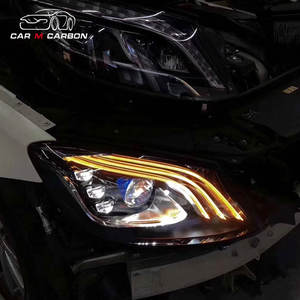 <span class=keywords><strong>2014</strong></span>-2018Y S500 <span class=keywords><strong>S350</strong></span> W222 Mise à niveau vers S63 S65 TI Style Kit de carrosserie Pare-chocs Pièces de carrosserie automobile Accessoires pour classe S - Product Image 2