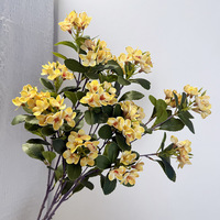Décoration florale artificielle moderne en soie imprimée en 3D pour centre de table, décoration de plafond de salle de mariage et allée.