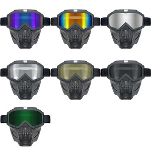 <span class=keywords><strong>Masque</strong></span> <span class=keywords><strong>de</strong></span> <span class=keywords><strong>moto</strong></span> intégré Harley en TPU avec verres interchangeables anti-éblouissement et anti-éclaboussures <span class=keywords><strong>pour</strong></span> le sport - Product Image 4