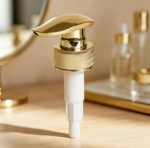 Dispensador de Plástico con Bomba Dosificadora de 4cc y Rosca Dorada 33/410 para Loción Corporal, Champú, Gel de Ducha, Envases Cosméticos, Suministro Directo de Fábrica - Product Image 3