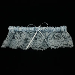 Ensemble de jarretelles de <span class=keywords><strong>mariage</strong></span> M80085-2, <span class=keywords><strong>jarretière</strong></span> en dentelle de mariée, <span class=keywords><strong>jarretière</strong></span> bleue et blanche pour <span class=keywords><strong>mariage</strong></span> - Product Image 4