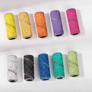 Ensemble de 100 petites bandes de ponçage pour ongles avec 2 mandrins pour la préparation des ongles, ongles en acrylique, manucure pédicure NAD120 - Product Image 5