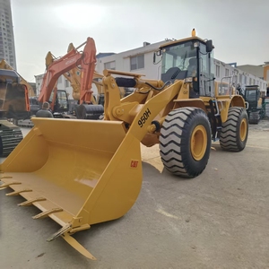 Chargeuse sur pneus d'occasion <span class=keywords><strong>Caterpillar</strong></span> 950H de 5 tonnes, conforme aux normes CE et EPA, faible nombre d'heures, usage intensif pour chantier minier - Product Image 1