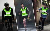 Nouveau gilet de sport de plein air respirant Ultra-mince lumière LED réfléchissante course cyclisme led gilet de course de sécurité