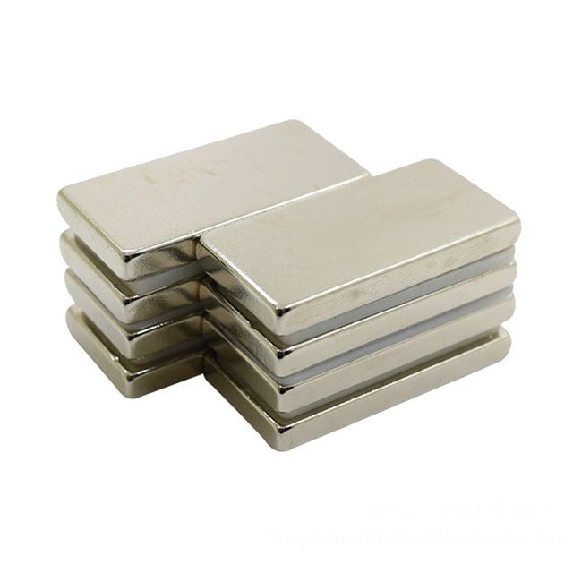 Super Strong 40x20x10 30000 Gauss Block Rectangular Bar Permanent Rare Earth N48 N52 Neodymium Magnet
