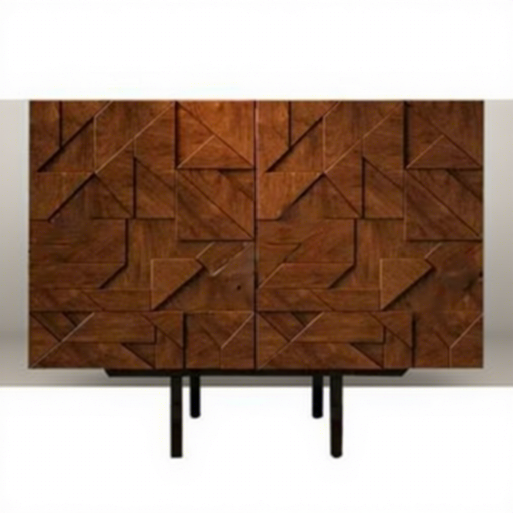 Porta doppia medievale gialla 60*40*80 cm