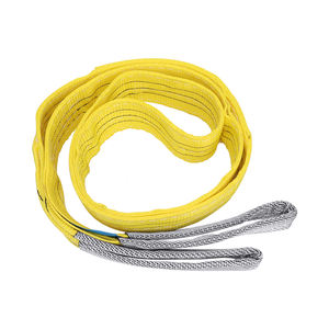 Sangle de levage plate en polyester haute ténacité 1-12 tonnes, norme EN 1492-1, double plis - Product Image 4