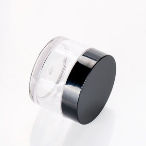 5g 10g 15g 20g 30g 50g Offre Spéciale cylindre Transparent noir à vis <span class=keywords><strong>vide</strong></span> pot de poudre en vrac <span class=keywords><strong>conteneur</strong></span> de poudre à ongles - Product Image 2