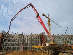 Pompe à béton pliante RZ à 5 sections de 38,1 m, <span class=keywords><strong>prix</strong></span> usine, SYG5260THB 390C-10 pour les infrastructures municipales - Product Image 6