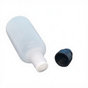 Bouteille vide à presser pour peinture artistique, avec pinceau aquarelle à poils de 15 mm, en plastique LDPE, marqueur de bingo / applicateur de graffiti pour peinture - Product Image 2