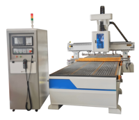 Routeur CNC ATC 9KW, 12 supports de couteaux, système de contrôle Syntec, servomoteur, PLC, table à vide, 1530/2060, rouleau de pression, pompe à engrenages, 3 axes