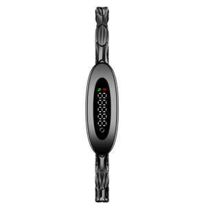 Bijoux intelligents à la mode, moniteur de fréquence cardiaque Android, podomètre, moniteur de sommeil, télécommande, réveil, acier inoxydable, étanche IP68, TFT - Product Image 5